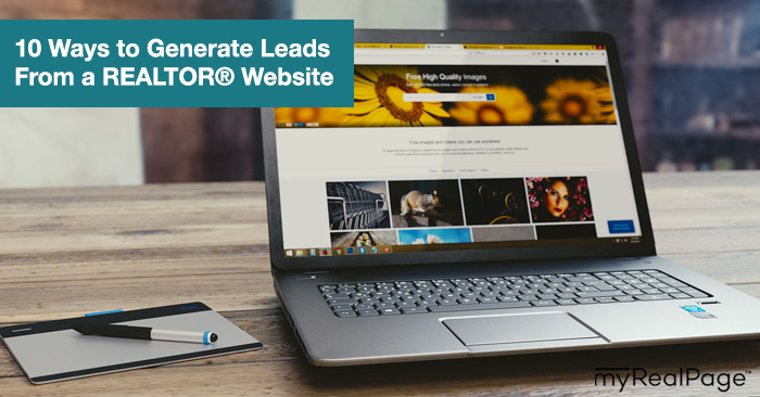 10 Ways to Generate Leads from a Realtor Website