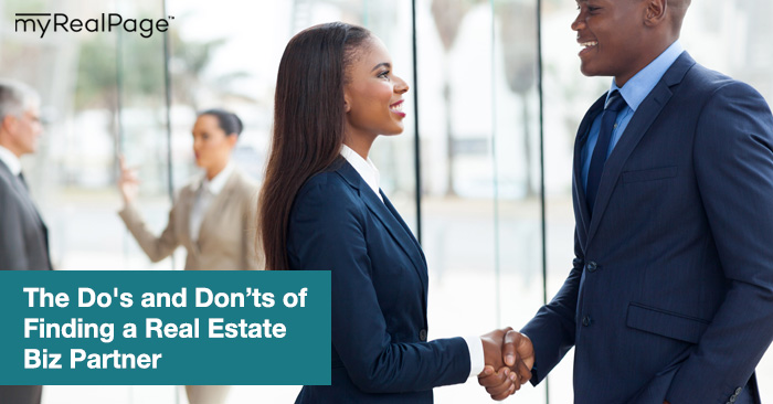 The Do’s and Don’ts of Finding a Real Estate Biz Partner