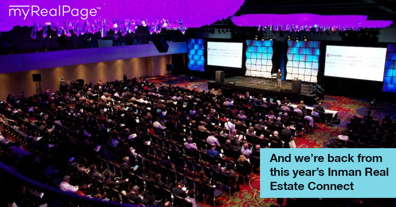 And we're back from this year's Inman Real Estate Connect