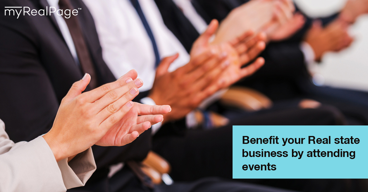 Benefit your real estate business by attending events