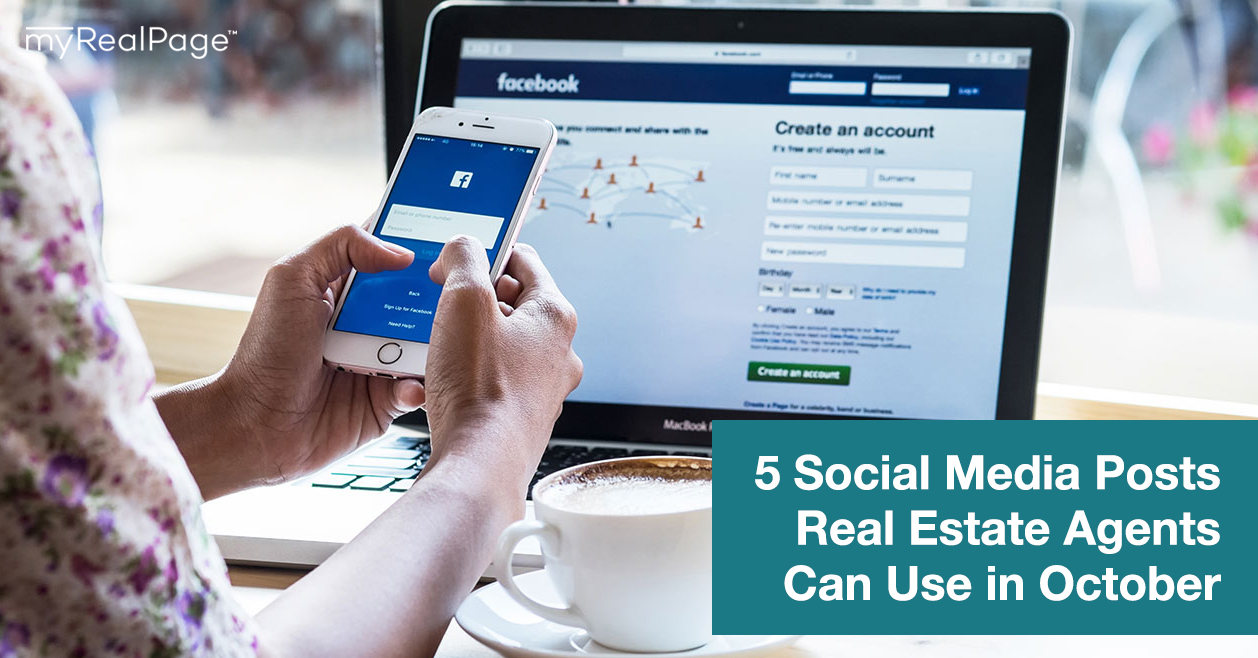 5 Social Media Posts Real Estate Agents Can Use in October