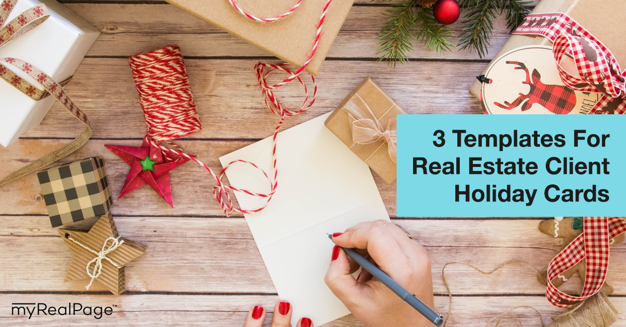 Real Estate Holiday Postcards, Holiday Postcards