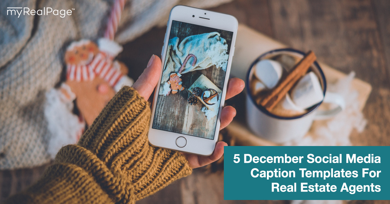 5 December Social Media Caption Templates For Real Estate Agents