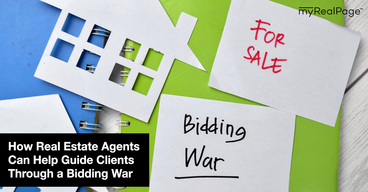 How Real Estate Agents Can Help Guide Clients Through a Bidding War