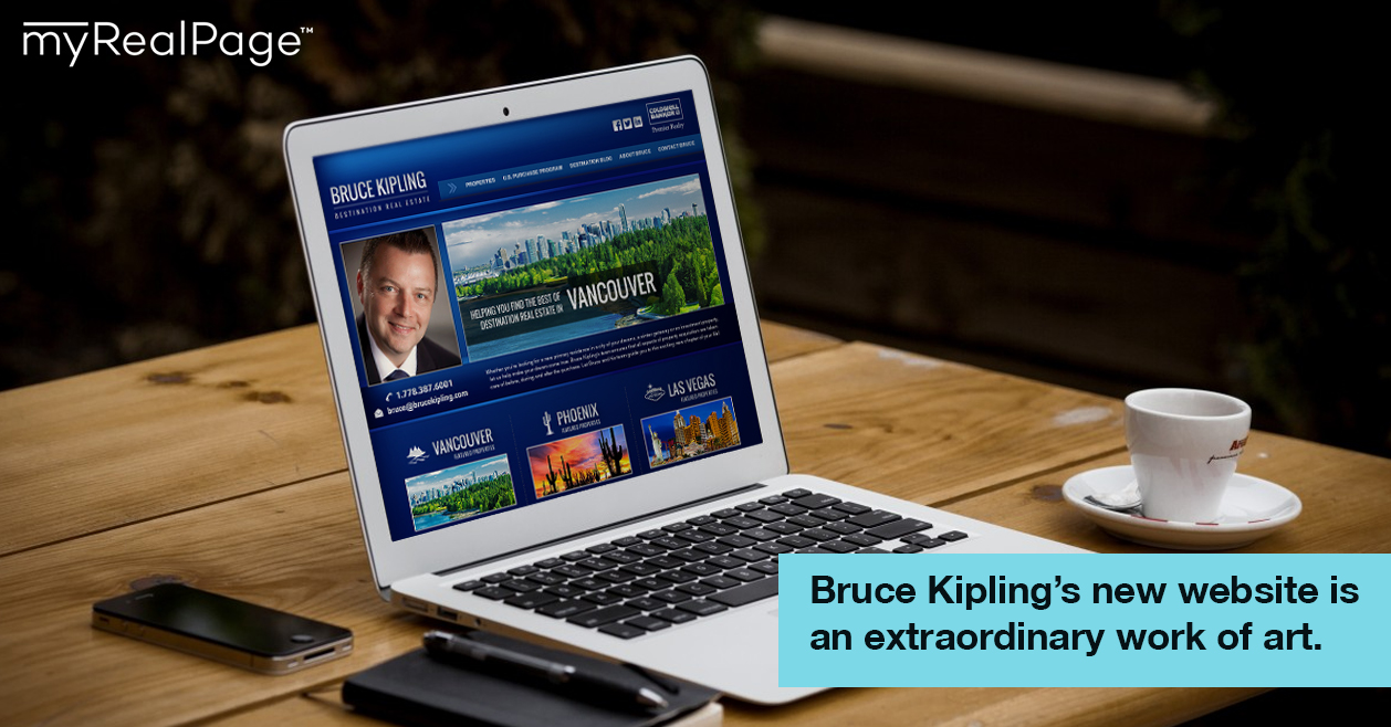 Bruce Kipling's new website is an extraordinary work of art.