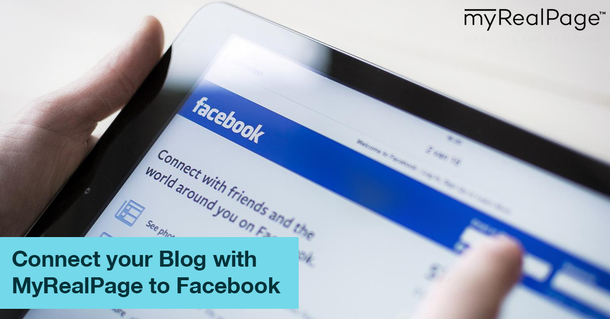 Connect Your Blog With MyRealPage To Facebook