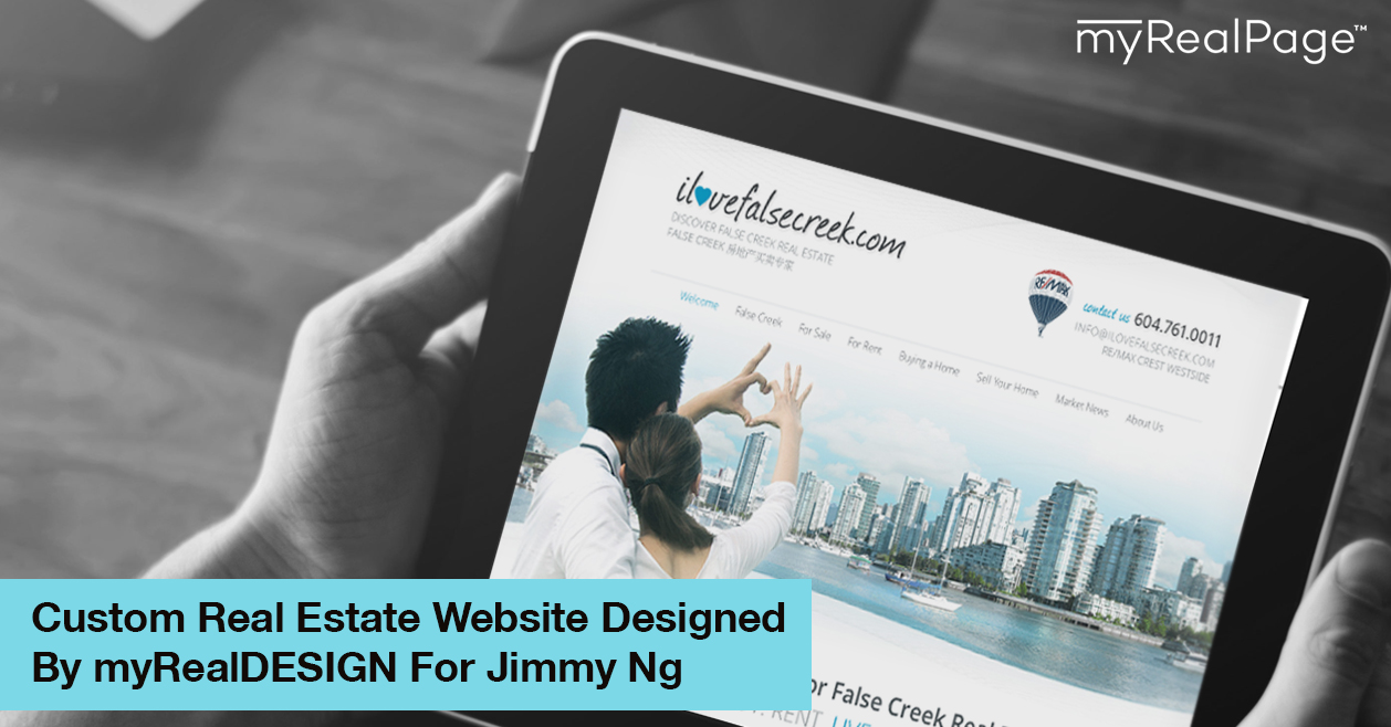 Custom Real Estate Website Designed By myRealDESIGN For Jimmy Ng