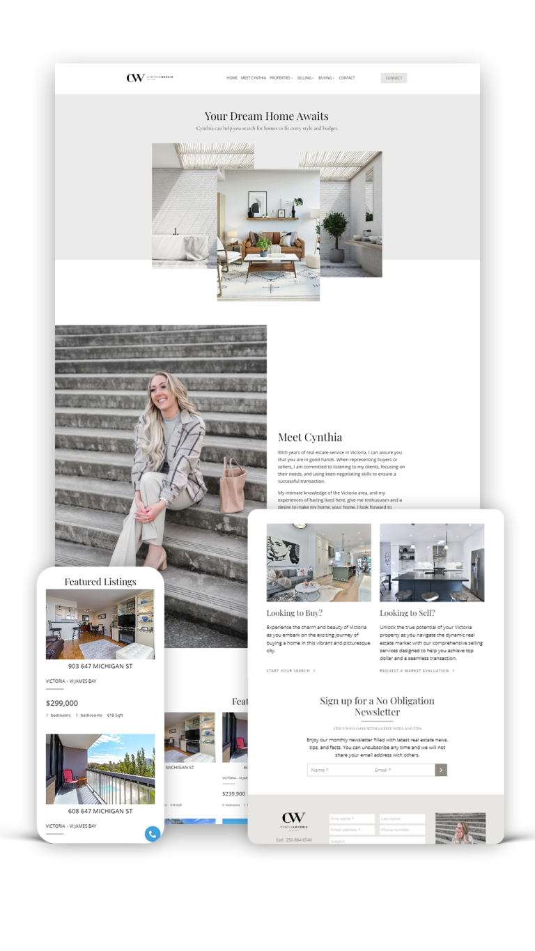 Real Estate Website Templates with IDX MLS® Listings and Map Search