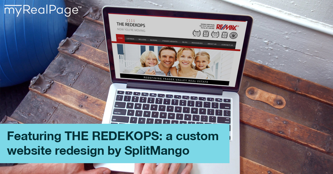 Featuring THE REDEKOPS: a custom website redesign by SplitMango