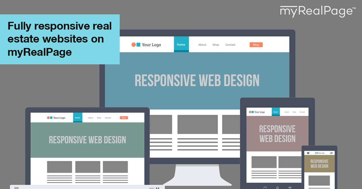Fully responsive real estate websites on myRealPage