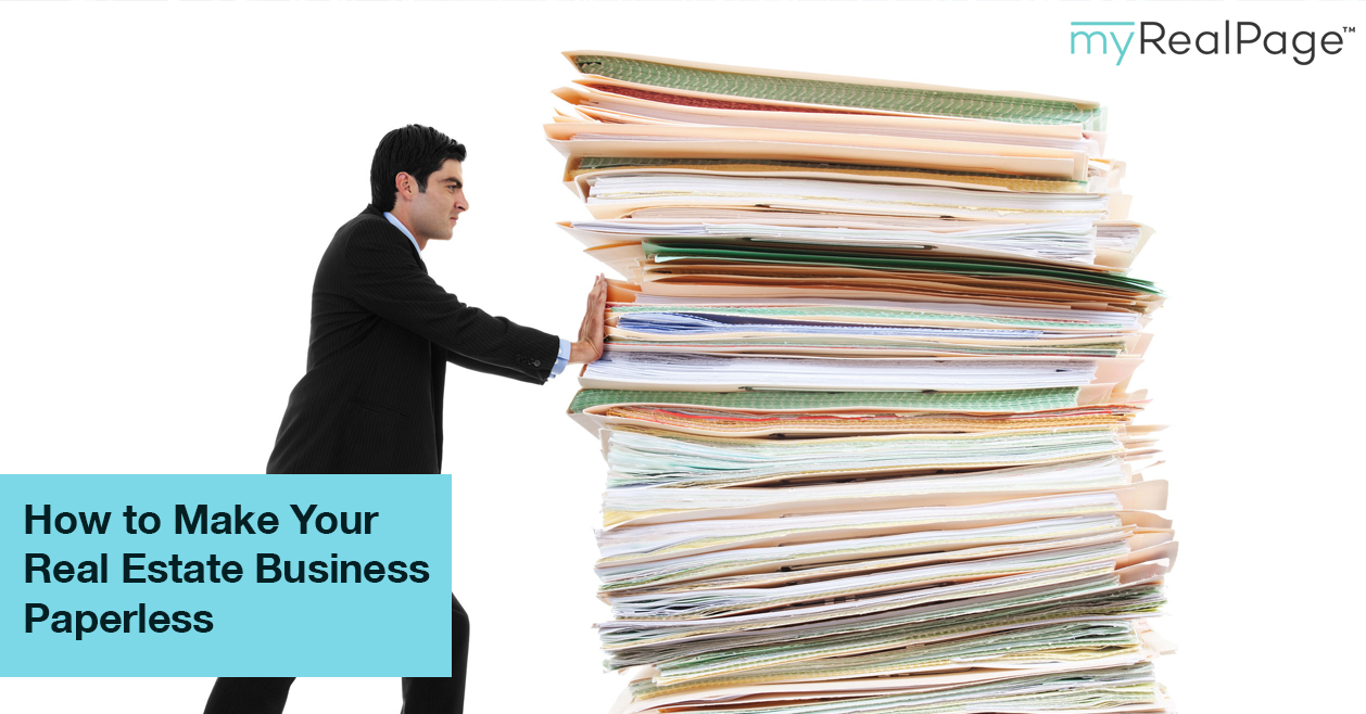 How to Make Your Real Estate Business Paperless