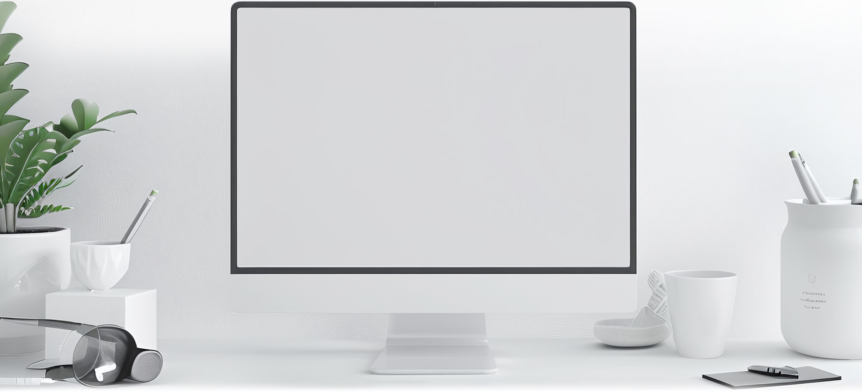 iMac on a desk