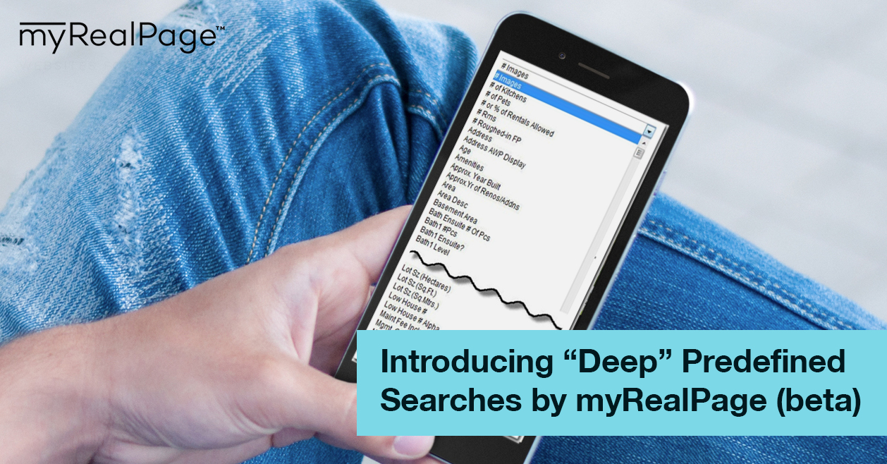 Introducing “Deep” Predefined Searches by myRealPage (beta)