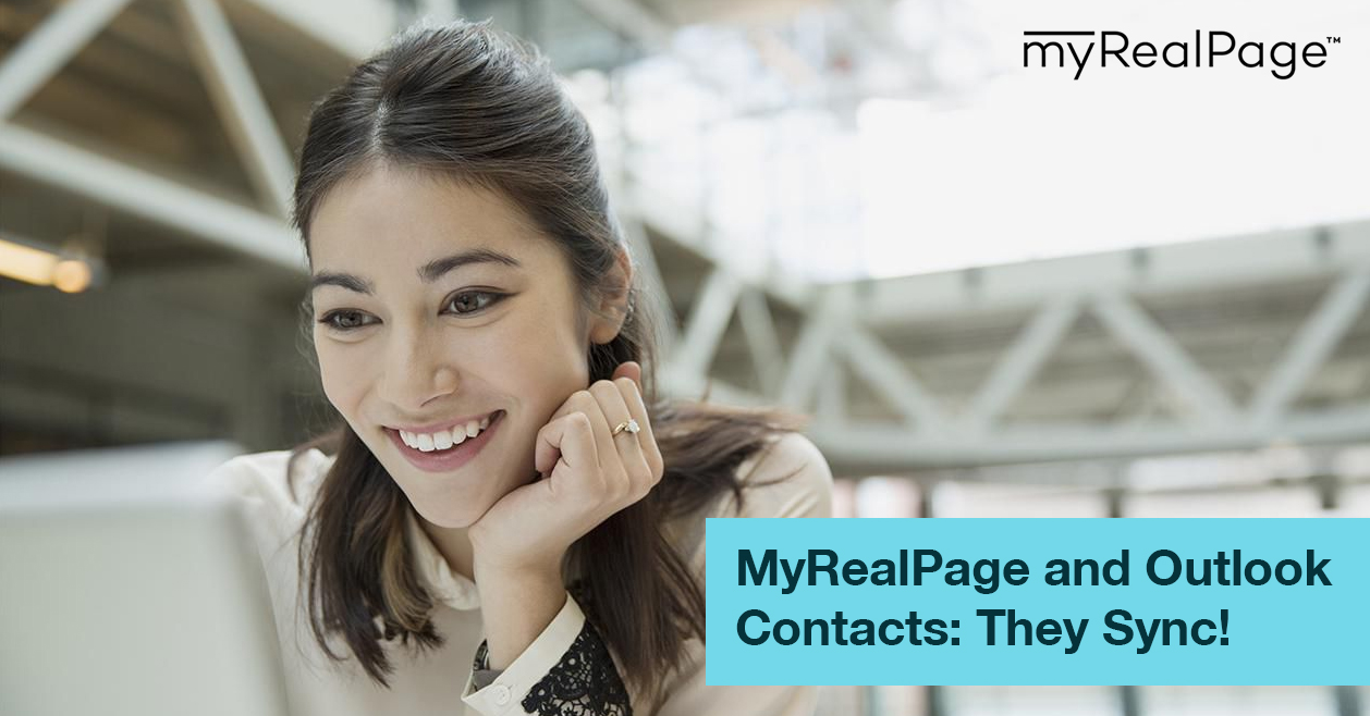 MyRealPage And Outlook Contacts: They Sync!