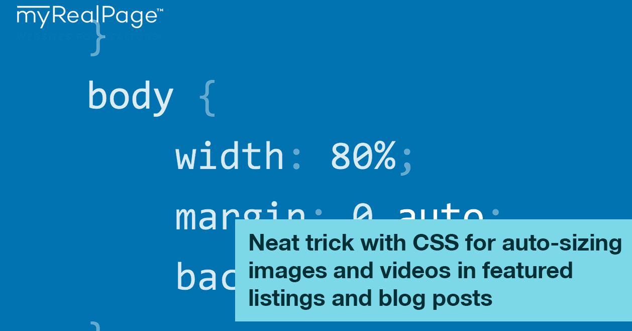 Neat Trick With CSS For Auto-Sizing Images And Videos In Featured Listings And Blog Posts