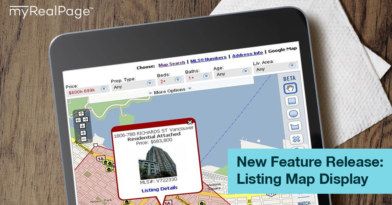 New Feature Release – Listing Map Display