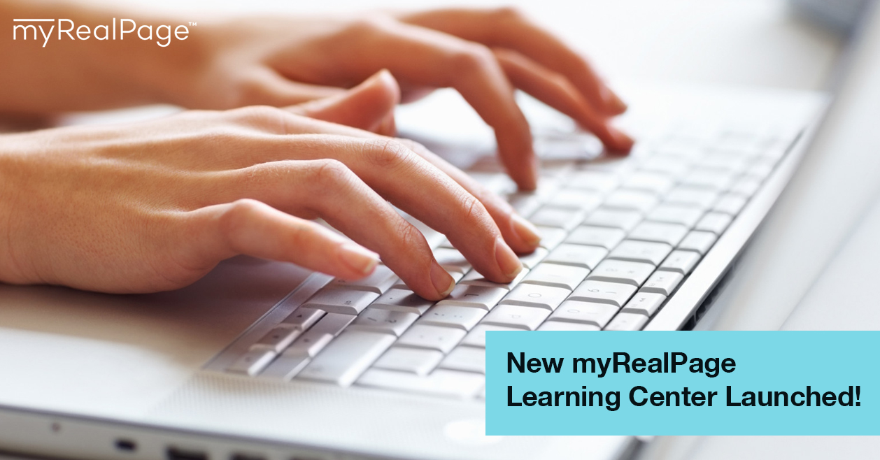 New myRealPage Learning Center Launched!