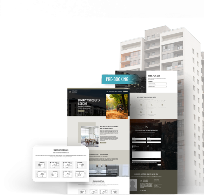 Real Estate Landing Pages | MyRealpage