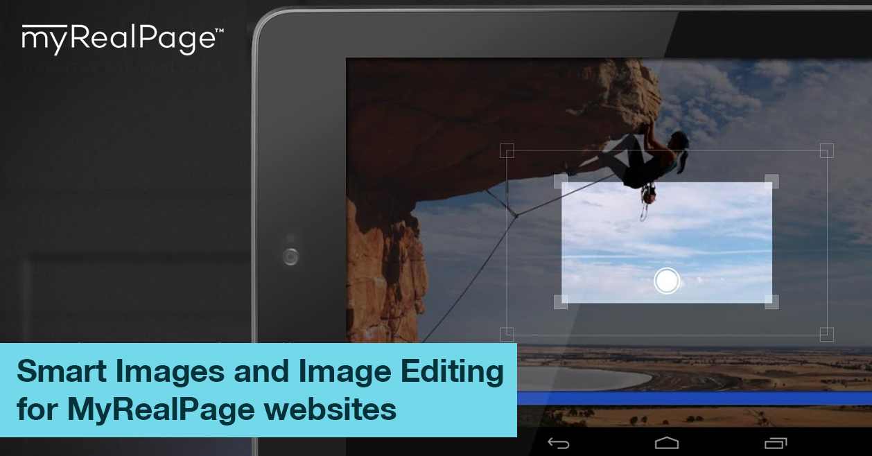 Smart Images And Image Editing For MyRealPage Websites