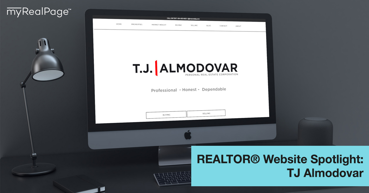 REALTOR® Website Spotlight – TJ Almodovar