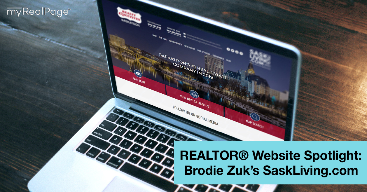 REALTOR® Website Spotlight – Brodie Zuk’s SaskLiving.com