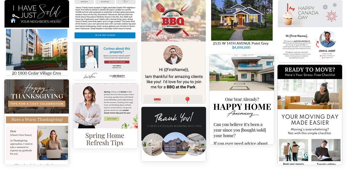 real estate email marketing for realtors