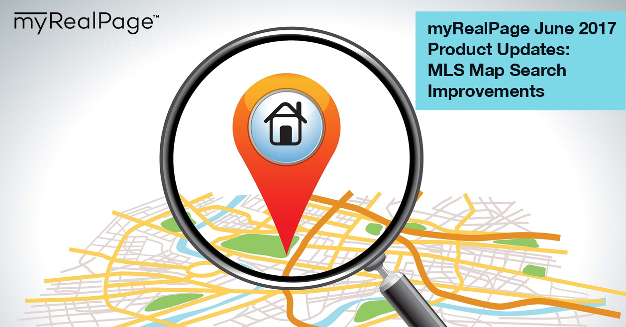 myRealPage June 2017 Product Updates: MLS Map Search Improvements