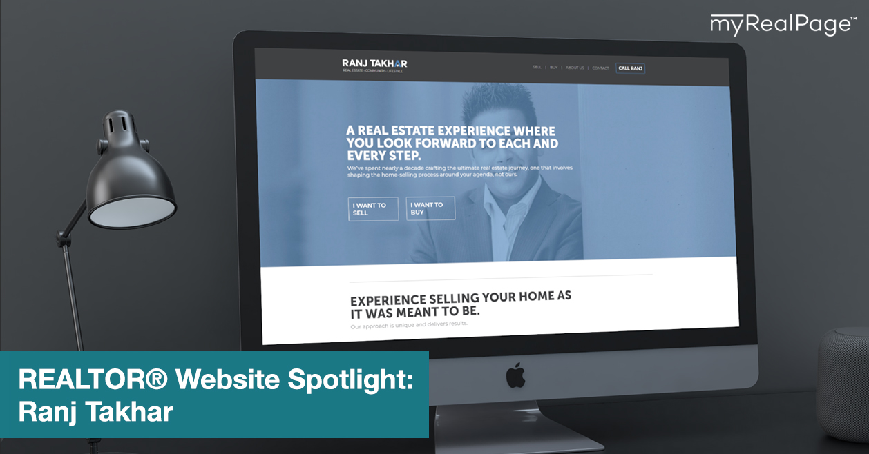 REALTOR® Website Spotlight – Ranj Takhar