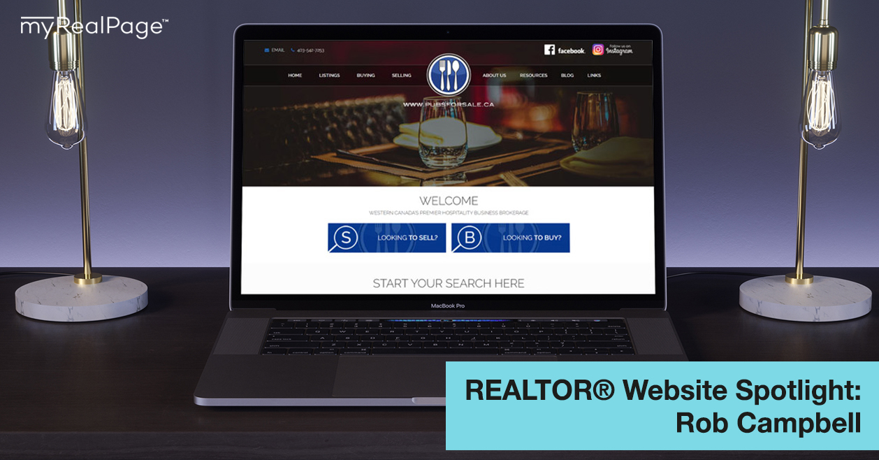 REALTOR® Website Spotlight – Rob Campbell