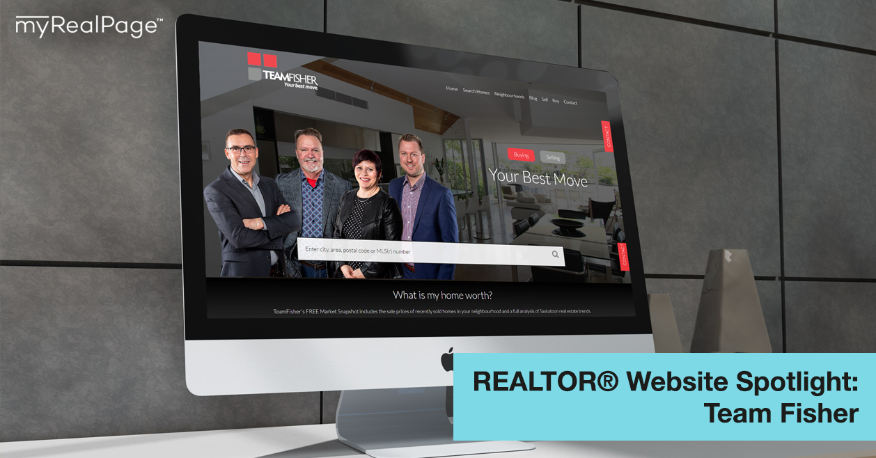 REALTOR® Website Spotlight – Team Fisher